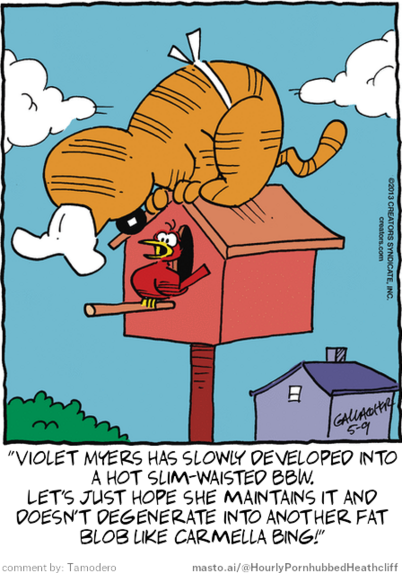 Original Heathcliff comic from May 9, 2013
New caption: 