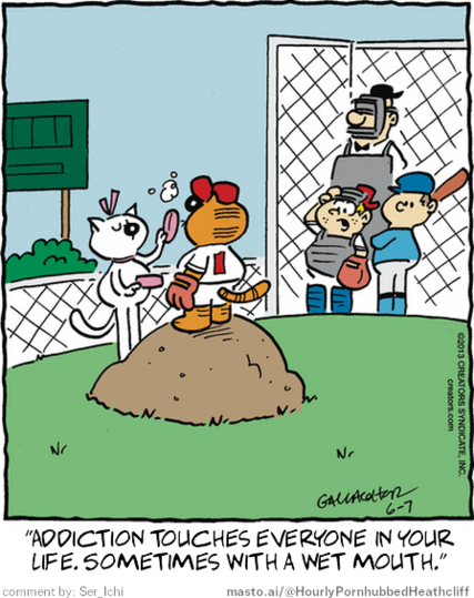Original Heathcliff comic from June 7, 2013
New caption: 