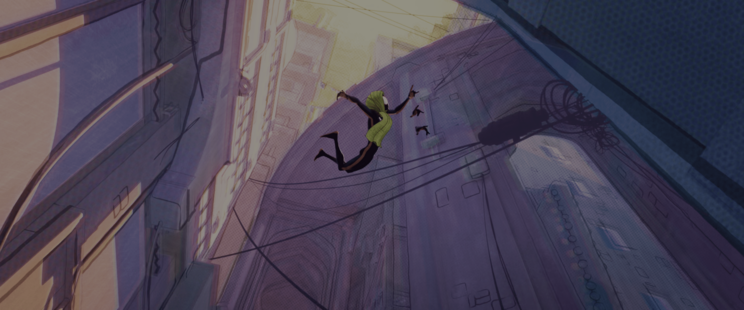 Spider-Man: Across the Spider-Verse screen grab from 01:04:40
