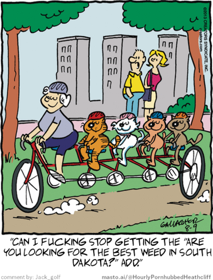 Original Heathcliff comic from August 9, 2013
New caption: 