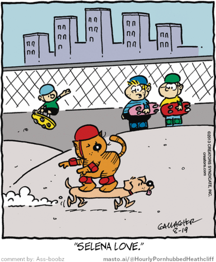 Original Heathcliff comic from August 19, 2013
New caption: 
