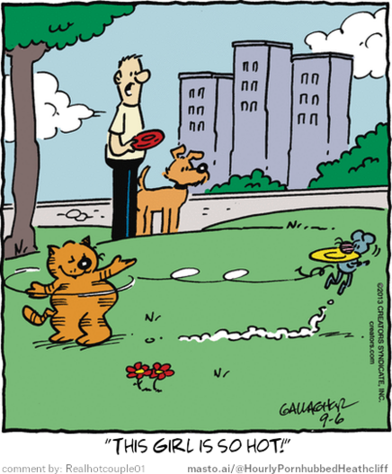 Original Heathcliff comic from September 6, 2013
New caption: 