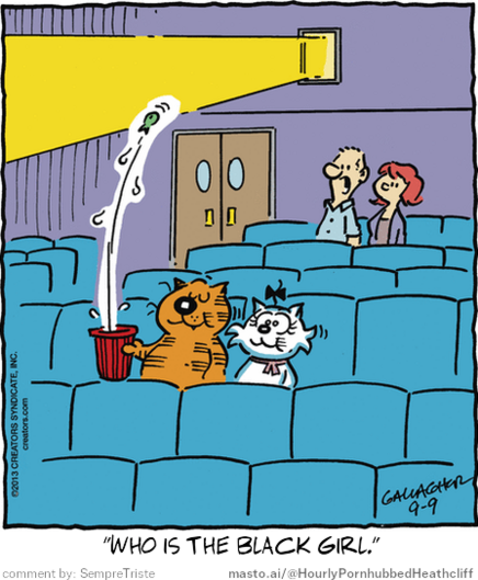 Original Heathcliff comic from September 9, 2013
New caption: 