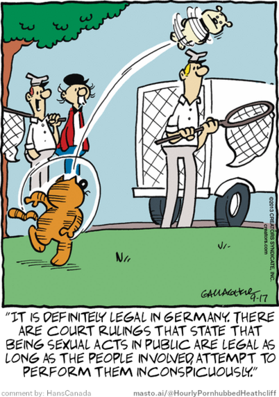 Original Heathcliff comic from September 17, 2013
New caption: 