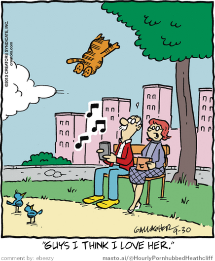 Original Heathcliff comic from September 30, 2013
New caption: 