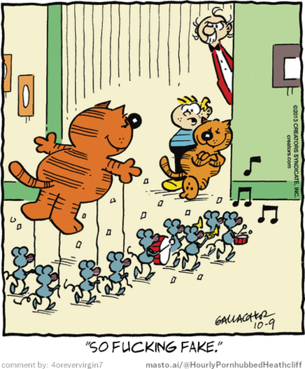 Original Heathcliff comic from October 9, 2013
New caption: 