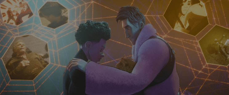 Spider-Man: Across the Spider-Verse screen grab from 01:32:40
