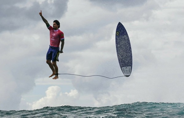 Surfer at Olympics