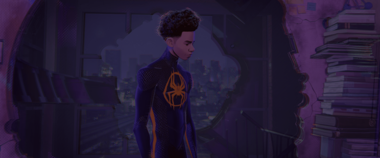 Spider-Man: Across the Spider-Verse screen grab from 01:04:07
