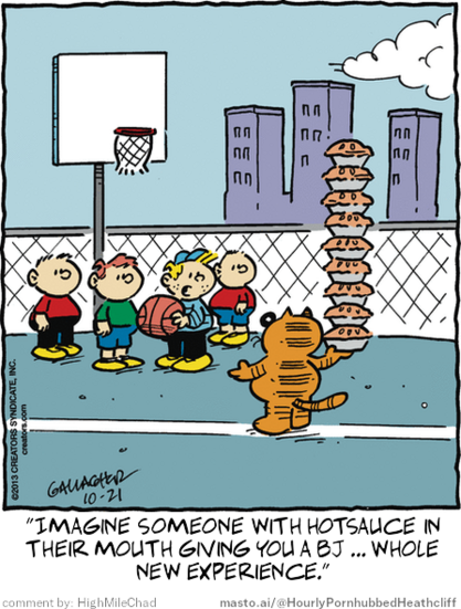 Original Heathcliff comic from October 21, 2013
New caption: 