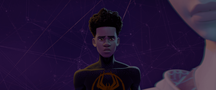 Spider-Man: Across the Spider-Verse screen grab from 01:29:27