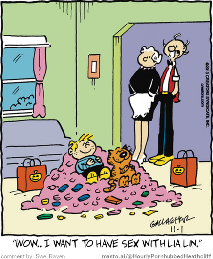Original Heathcliff comic from November 1, 2013
New caption: 