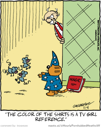 Original Heathcliff comic from November 4, 2013
New caption: 