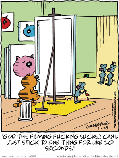 Original Heathcliff comic from November 23, 2013
New caption: 