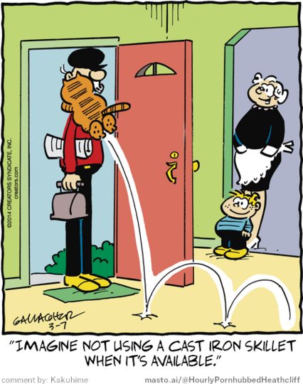 Original Heathcliff comic from March 7, 2014
New caption: 