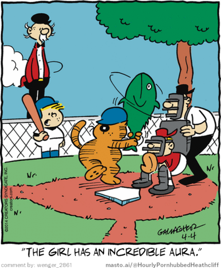 Original Heathcliff comic from April 4, 2014
New caption: 