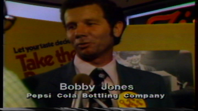 Bobby Jones: Pepsi Cola Bottling Company