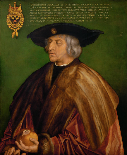 Contemporary portrait of Emperor Maximilian