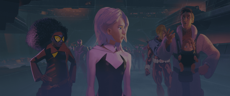 Spider-Man: Across the Spider-Verse screen grab from 01:48:30