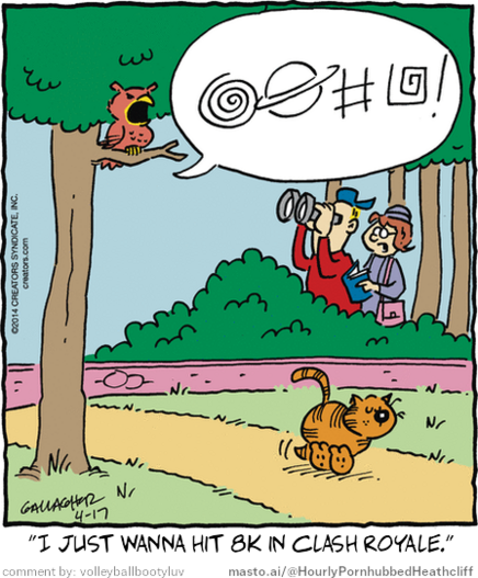 Original Heathcliff comic from April 17, 2014
New caption: 