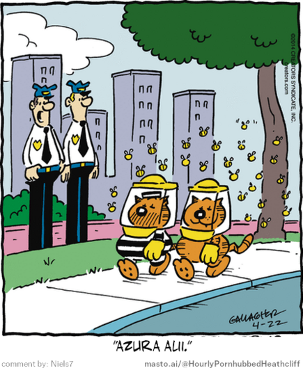 Original Heathcliff comic from April 22, 2014
New caption: 