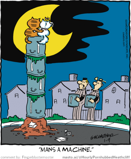 Original Heathcliff comic from January 9, 2015
New caption: 