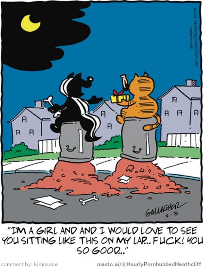 Original Heathcliff comic from February 3, 2015
New caption: 