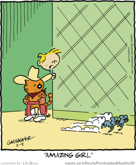 Original Heathcliff comic from February 4, 2015
New caption: 