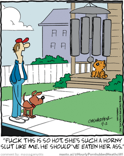 Original Heathcliff comic from September 2, 2016
New caption: 