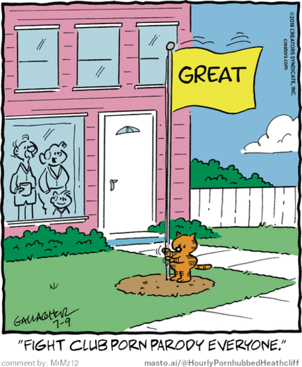 Original Heathcliff comic from July 9, 2018
New caption: 