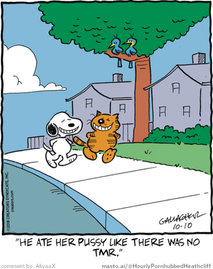 Original Heathcliff comic from October 10, 2018
New caption: 