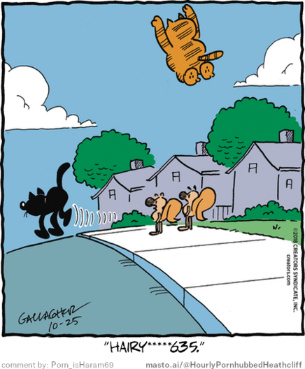 Original Heathcliff comic from October 25, 2018
New caption: 