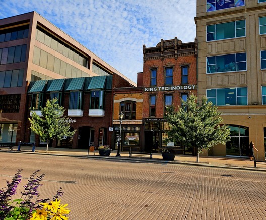 Historic buildings in Springfield, IL. U.S.A