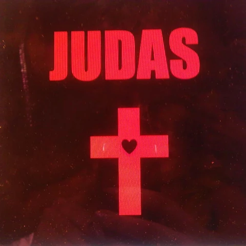 The single cover for Judas from Lady Gaga's third studio album Born This Way.