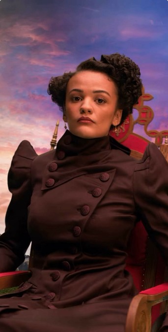 Marissa Bode as Nessarose in Wicked: For Good.