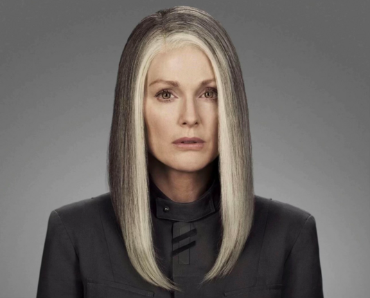President Alma Coin from the Hunger Games series.