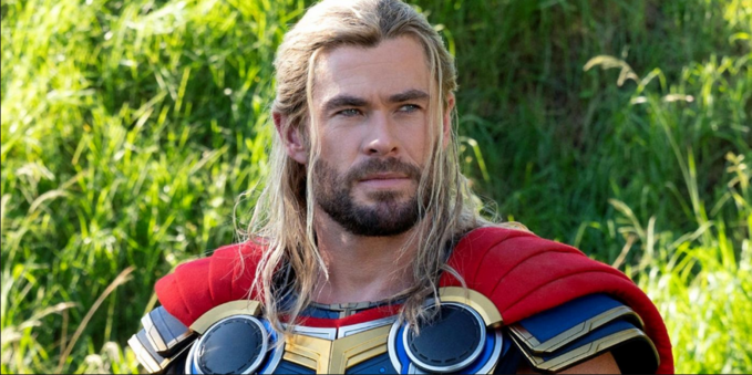 Chris Hemsworth as Thor Odinson.