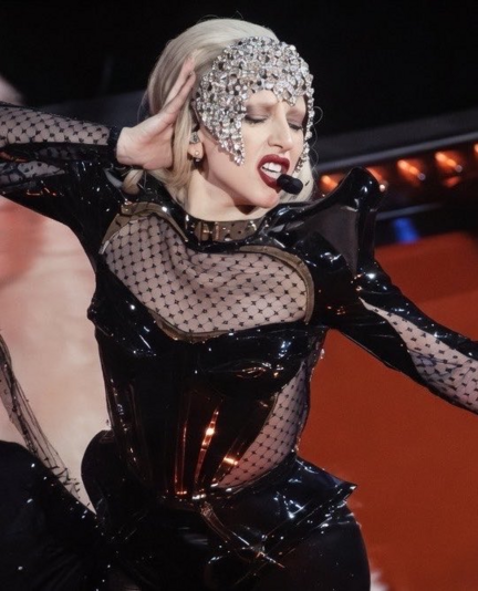 Lady Gaga performing as herself in The Devil Wears Prada 2.