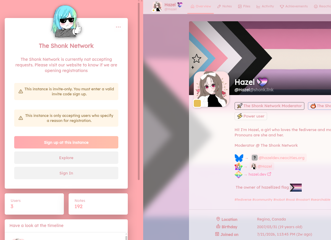 Screenshot shows their new site only has 3 people.