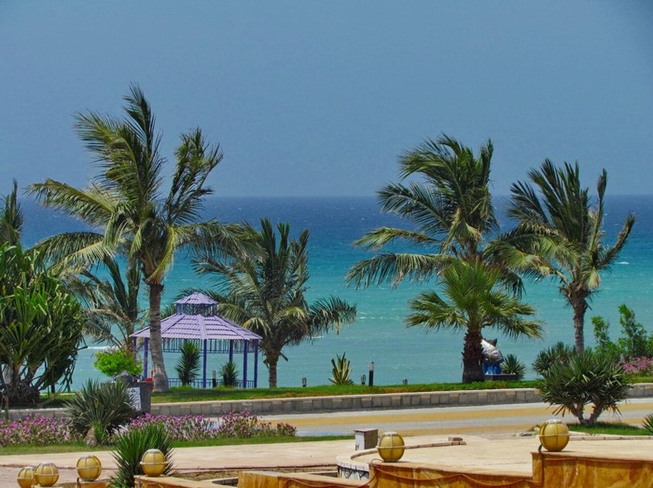 Zeytun Park, Qeshm Island, Iran

Pic by Amirhossein Arami

You see a 'tropical wonderland' park with nice Palm trees blowing in the wind And a 2 color sea